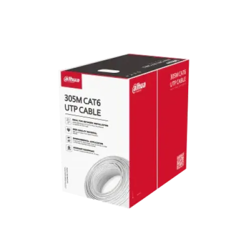 Product Page | Dahua PFM922I-6UN-C CAT6 305 Meter UTP Cable (Orange/White) Review